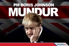 PM Inggris Boris Johnson...