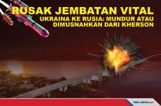 Rusak Jembatan Vital,...