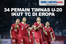 34 Pemain Timnas Indonesia...