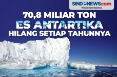 70,8 Miliar Ton ES Antartika...