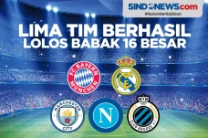 5 Tim Lolos Babak 16...