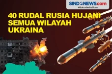 40 Rudal Rusia Hujani...