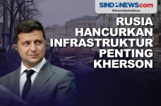 Rusia Hancurkan Infrastruktur...