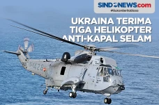 Ukraina Terima Helikopter...