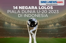 14 Negara yang Lolos...
