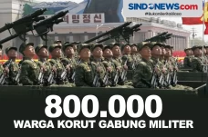 800 Ribu Warga Korut...