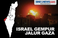 Israel Gempur Jalur...