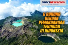 6 Gunung dengan Pemandangan...