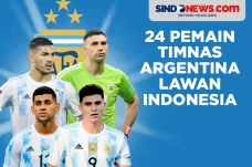Daftar 24 Pemain Timnas...