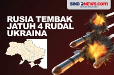 4 Rudal Ukraina Berhasil...