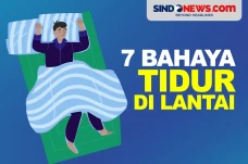 7 Bahaya Tidur di Lantai,...