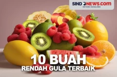 10 Buah Rendah Gula...