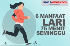 6 Manfaat Lari 75 Menit...