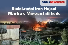 Rudal-rudal Iran Menghujani...