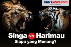 Singa Lawan Harimau...