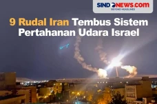9 Rudal Iran Tembus...