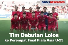 Tim Debutan Lolos ke...