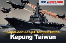 Dikepung Kapal dan Jet-jet...
