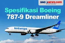 Spesifikasi Boeing 787-9...