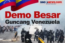 Demo Besar Guncang Venezuela,...