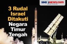 3 Rudal Israel yang...