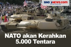 NATO akan Kerahkan 5.000...