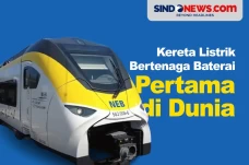 Kereta Listrik Bertenaga...