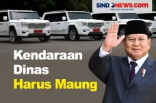 Mobil Dinas Harus Maung,...