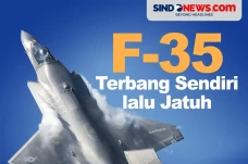 Jet Tempur F-35 AS Terbang...