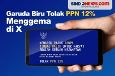 Garuda Biru Tolak PPN...