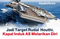 Jadi Target Rudal Houthi,...