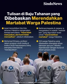 Tulisan di Baju Tahanan...