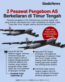 Sepasang Pesawat Pengebom...
