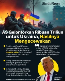 AS Gelontorkan Ribuan...