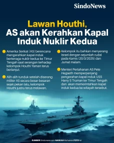 Lawan Houthi, AS akan...
