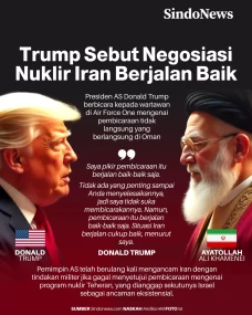 Donald Trump Sebut Negosiasi...