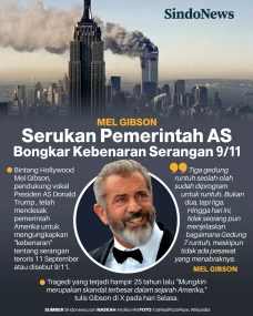 Mel Gibson Serukan Pemerintah...