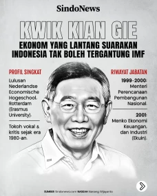 Kwik Kian Gie, Ekonom...