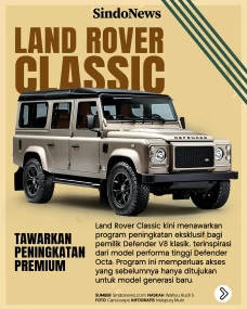Land Rover Classic Tawarkan...