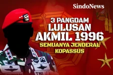 3 Pangdam Lulusan Akmil...