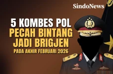 5 Kombes Pol Pecah Bintang...
