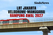 LRT Jakarta Velodrome-Manggarai...