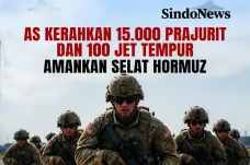 AS Kerahkan 15.000 Prajurit...