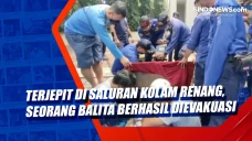 Terjepit di Saluran...