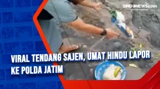 Viral Tendang Sajen,...