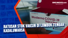 Ratusan Stok Vaksin...