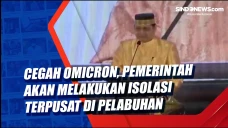 Cegah Omicron, Pemerintah...