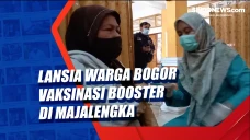Lansia Warga Bogor Vaksinasi...