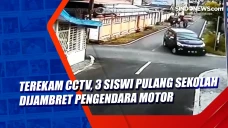 Terekam CCTV, 3 Siswi...