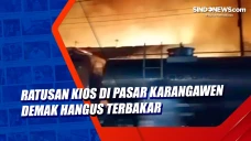 Ratusan Kios di Pasar...